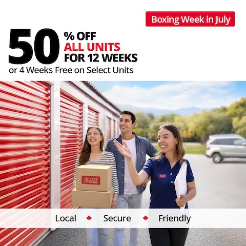 Access Storage - Brantford Promotion