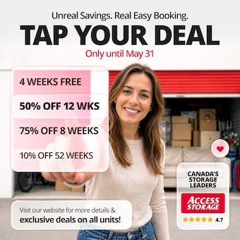 Access Storage - Brantford Promotion